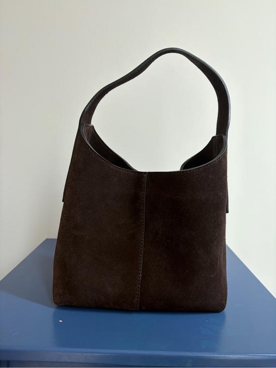 Banana Republic Handbags - Mini Slouchy Vida Suede Bag - Dark Brown
